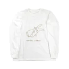 怠惰あにまるSHOPの怠惰うさぎ Long Sleeve T-Shirt