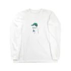 かわいい小物 kawaiikomonoの優しい色のボーイッシュ Long Sleeve T-Shirt