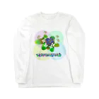 『NG （Niche・Gate）』ニッチゲート-- IN SUZURIの〇絵『額紫陽花h.t.』 Long Sleeve T-Shirt