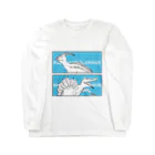 彩葉-IROHA-の戯画ザウルス(パラサウロロフス・スピノサウルス) Long Sleeve T-Shirt