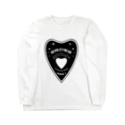 中華呪術堂（チャイナマジックホール）の【黒・前】OUIJA BOARD PLANCHETTE Long Sleeve T-Shirt