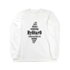 fdy.incのRy0tar0_white ロングスリーブTシャツ