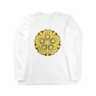 LeafCreateのまばゆい曼荼羅 Long Sleeve T-Shirt