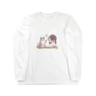 LIT goodsのいぬに論語 Long Sleeve T-Shirt