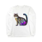 yucca-ticcaの猫 キジトラ Long Sleeve T-Shirt