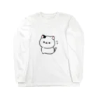 ゆう。のみせ 「はっちゃんず」のどこかの猫 ロングスリーブTシャツ