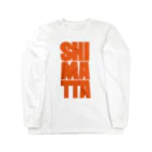 狭間商会のSHIMATTA orange Long Sleeve T-Shirt