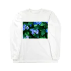 akane_art（茜音工房）の癒しの風景（アジサイ） Long Sleeve T-Shirt