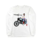 machiperのバイク女子 Long Sleeve T-Shirt