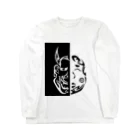 KARASU_HAGANE SHOPの善と悪 Long Sleeve T-Shirt