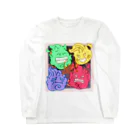 Nicholas illust work の鬼火　おにび Long Sleeve T-Shirt