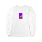 ʚ🦄ɞみつり🌈𝑆𝑂𝐷𝐴𝑆𝐻𝐼𓃗のスピノくん(恐竜) ロングスリーブTシャツ