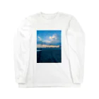 豊風本舗の九十九里浜　浜辺 Long Sleeve T-Shirt