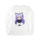 KAZAHANAのネコ耳ふぅちゃん Long Sleeve T-Shirt