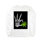 m4のスカル Long Sleeve T-Shirt