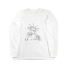 M.aphのMA-1 Statue of Liberty ロングスリーブTシャツ