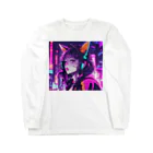 パンクビビッド•ピエロ団のパンクビビッド・ピエロキャット kAsumI Long Sleeve T-Shirt