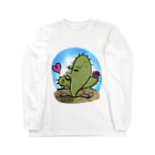 Realm of Ramblesのサボテン - 投げキス Long Sleeve T-Shirt