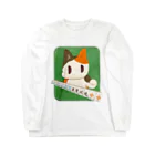 momotoの七対子のネコ Long Sleeve T-Shirt