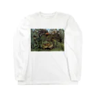 世界美術商店の飢えたライオン / The Hungry Lion Throws Itself on the Antelope Long Sleeve T-Shirt