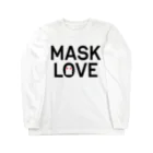 KOKI MIOTOMEのMASK LOVE （マスクラブ） ロングスリーブTシャツ