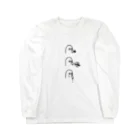 PokuStarのタコの墨切れ Long Sleeve T-Shirt