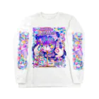 👁👄👁ももちゃんのおみちぇ 🌈 🧠のどう考えても死は救済で草‼ ロングスリーブTシャツ