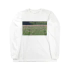 アトリエ貴のコスモス畑 Long Sleeve T-Shirt