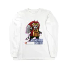 ねこや久鶻堂のどうぶつ家康 : 武田勝頼 Long Sleeve T-Shirt