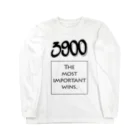 #wlmのPOINTS - 3900 Gray Long Sleeve T-Shirt