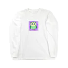 HappyIzuの幸せふくろうグッズ Long Sleeve T-Shirt