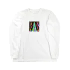 Y&Mの空に輝く星たちのように美しく光り輝くシティー Long Sleeve T-Shirt