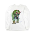 segasworksのTriceratops ロングスリーブTシャツ