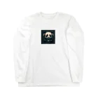 Shiba_IncのHeadphones & Pandas（ヘッドホン & パンダ） Long Sleeve T-Shirt