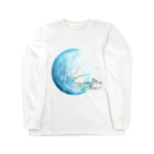 amakara_のスーパーブルームーン Long Sleeve T-Shirt