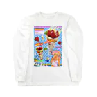 海老名萌のBIGクレープ　平成女児デザイン Long Sleeve T-Shirt