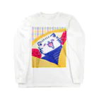 ねこーとさん(ネロリ)のクレープでおねむなねこーとさん Long Sleeve T-Shirt