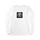 スペースキャットコレクションのコスモキャット Long Sleeve T-Shirt