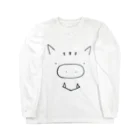 saoriinのいのししさん Long Sleeve T-Shirt