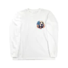 dogsdream8246のアメリカンコッカーアメリカ Long Sleeve T-Shirt