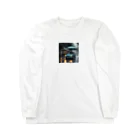 nonbiri-yaの雨車 Long Sleeve T-Shirt