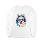 dogsdream8246の夏楽ハスキー Long Sleeve T-Shirt