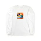 Egao  Creationsの至福のスウィーツ Long Sleeve T-Shirt