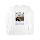 show.のNEWS PAPER Long Sleeve T-Shirt