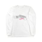 EADGBERのビッグロゴ Long Sleeve T-Shirt