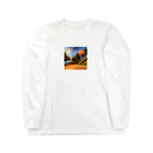 OK9221213のバスケ Long Sleeve T-Shirt