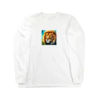 KURISANのライオン Long Sleeve T-Shirt