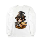 Design_Factory-Lのスチームパンク Girlハロウィンスタイル Long Sleeve T-Shirt