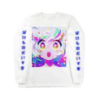 ばけものだいすきのばけものだいすき　袖字あり Long Sleeve T-Shirt