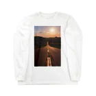 guchy-kの夕陽の向こうは Long Sleeve T-Shirt